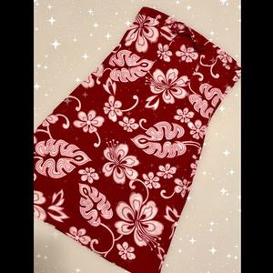 🌸 SOLD 🌸 Vintage tropical flower tube top dress